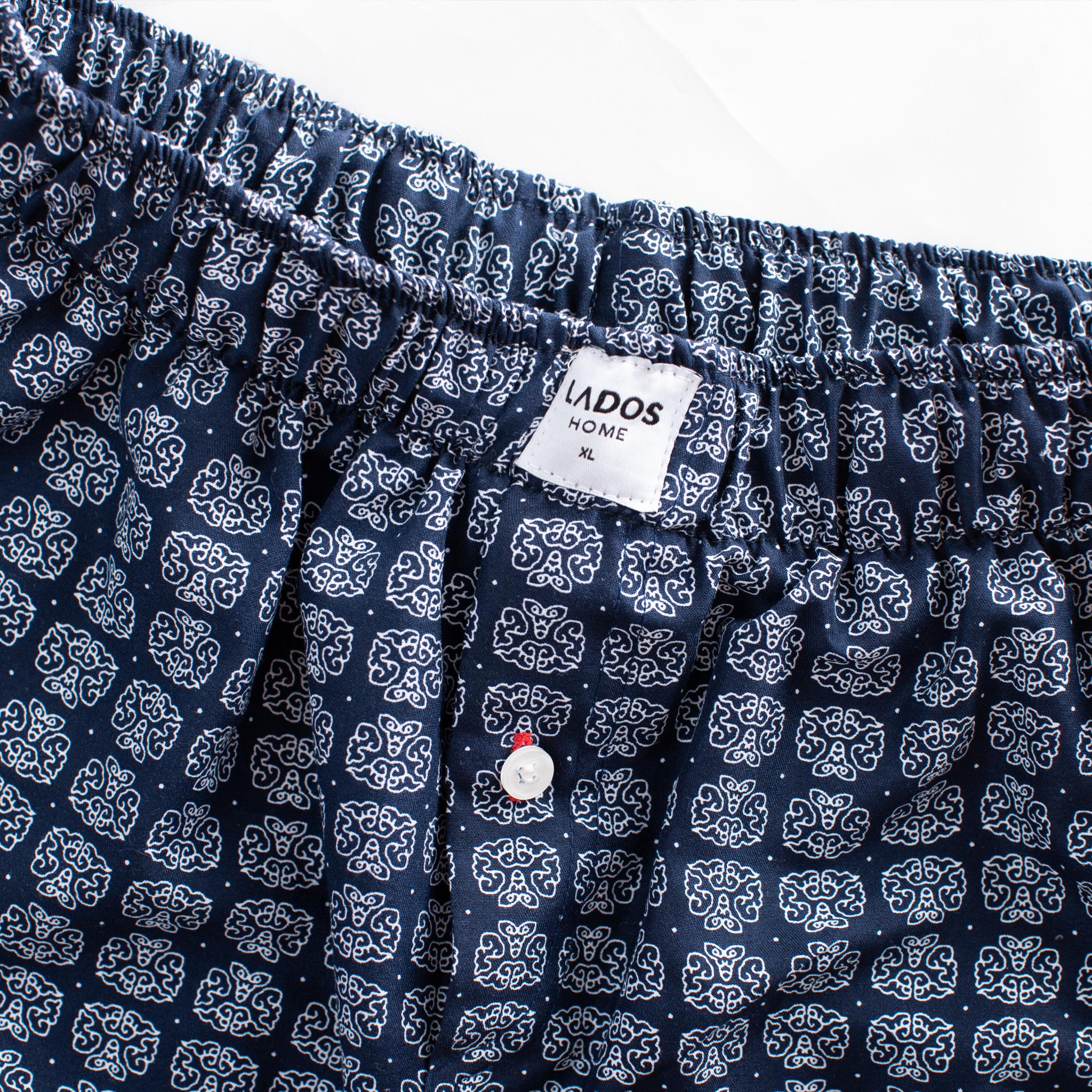 Quần short nam mặc nhà tiết chất kate LADOS - 4067 Quần short nam mặc nhà tiết chất kate LADOS - 4067