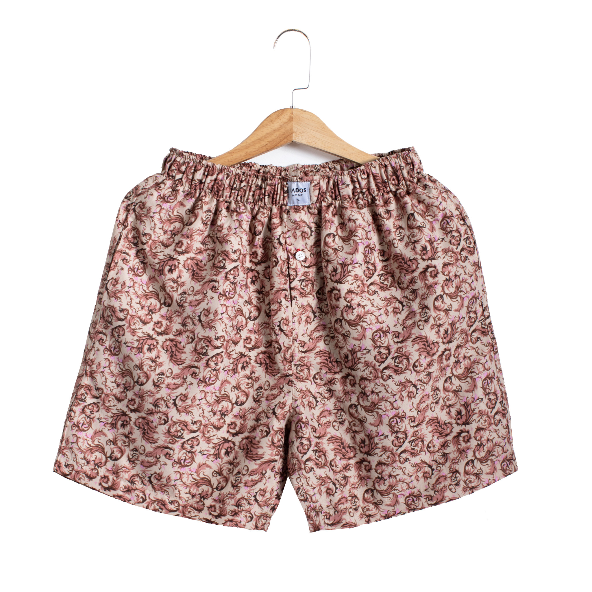 Quần short nam mặc nhà tiết chất kate LADOS - 4067 Quần short nam mặc nhà tiết chất kate LADOS - 4067
