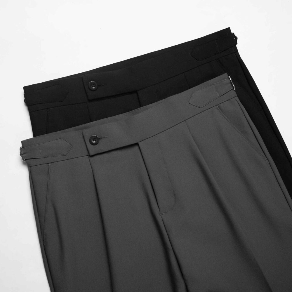 thiet ke quan au nam kaki cotton lados