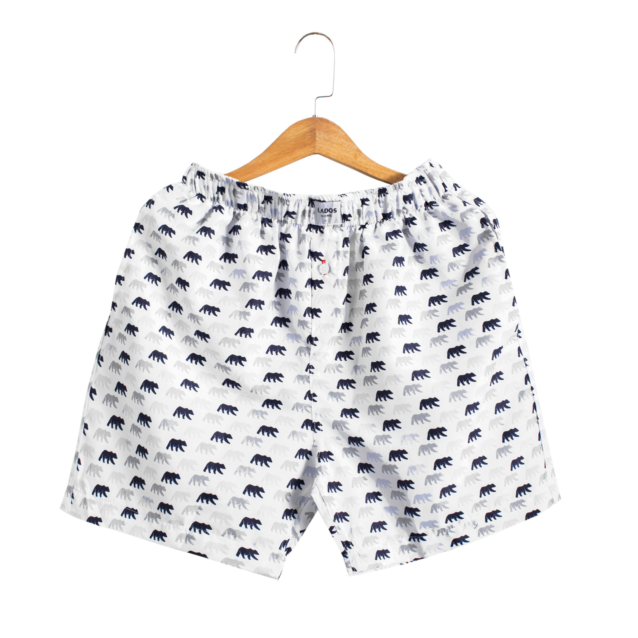 Quần short nam mặc nhà tiết chất kate LADOS - 4067 Quần short nam mặc nhà tiết chất kate LADOS - 4067