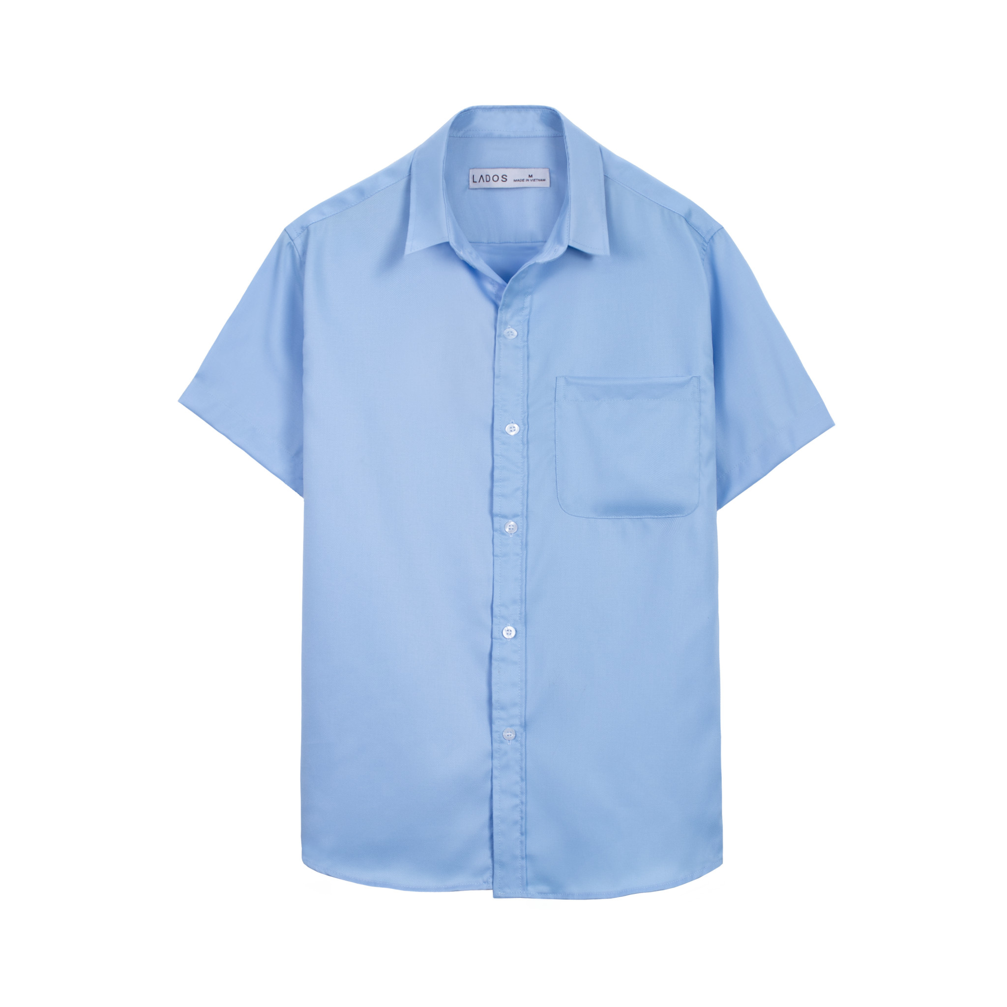 Áo sơ mi ngắn tay có túi vải OXFORD MÈ LADOS - LD8101 Áo sơ mi ngắn tay có túi vải OXFORD MÈ LADOS - LD8101
