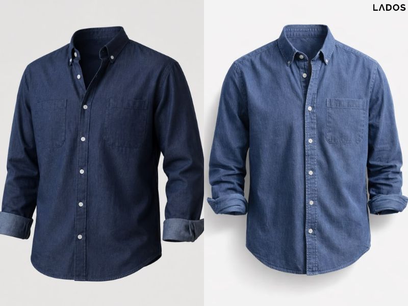 Gợi ý 15+ mẫu áo sơ mi denim nam ĐẸP và trẻ trung 2026 ao so mi denim nam