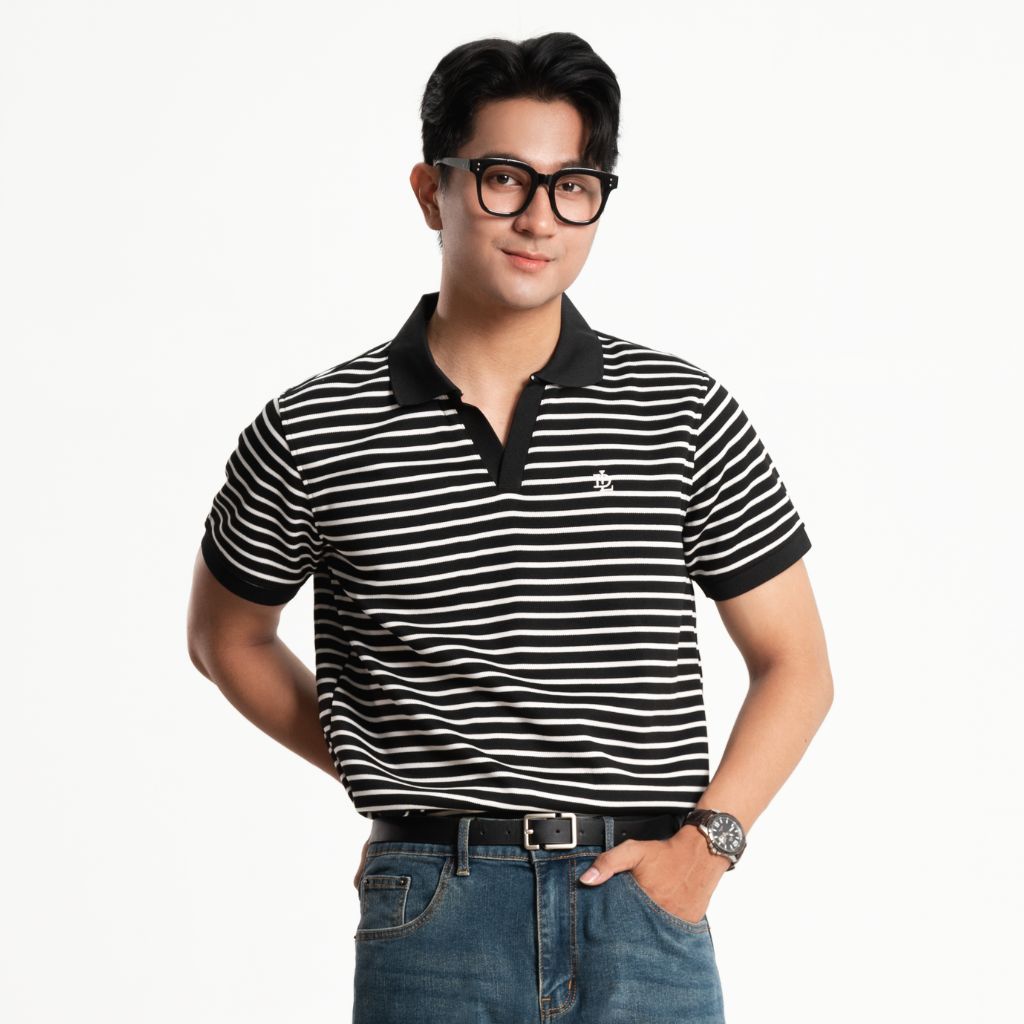 Áo Polo Nam V-Stripe Form Regular LADOS - LD9266 Áo Polo Nam V-Stripe Form Regular LADOS - LD9266