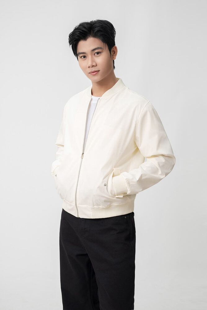 Áo Khoác Kaki Nam Cổ Bẻ Classic Plain LADOS - LD2127 lados bomber jacket nam chinh hang ld2134