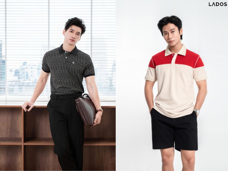 Top 5 mẫu áo Polo nam mùa Hè thoáng mát, lịch lãm cho phái mạnh ao polo nam co det sang trong