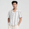 Áo Sơ Mi Cuban Tropic Leaf LADOS - LD8201