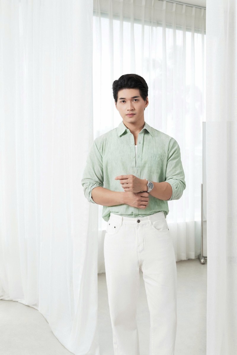 Áo Sơ Mi Nam Dài Tay SoftLite LADOS - LD8197 Áo Sơ Mi Nam Dài Tay SoftLite LADOS - LD8197 - Ảnh 2