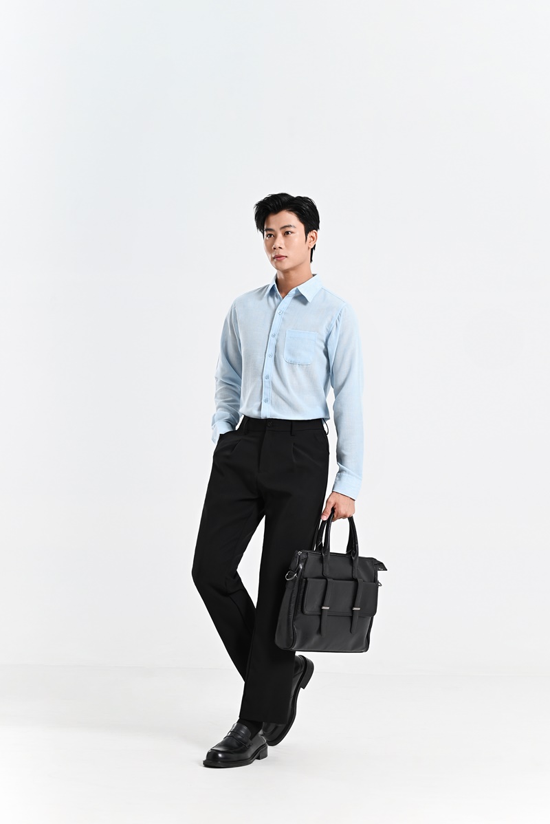 Áo Sơ Mi Nam Dài Tay SoftLite LADOS - LD8197 ao so mi nam tay dai lados ld8197