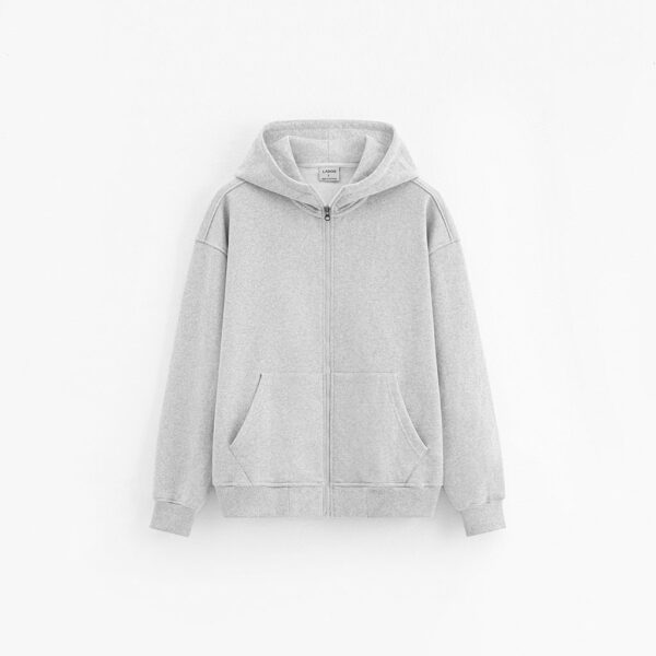 ao khoac hoodie nam mau xam lados ld2137